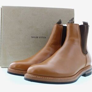 Taylor Stitch Men’s Chukka Boots in Tan Leather (Box NOT Included)